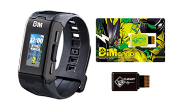 心拍数や歩数でデジモン育成！ ウェアラブル“デジヴァイス”が登場