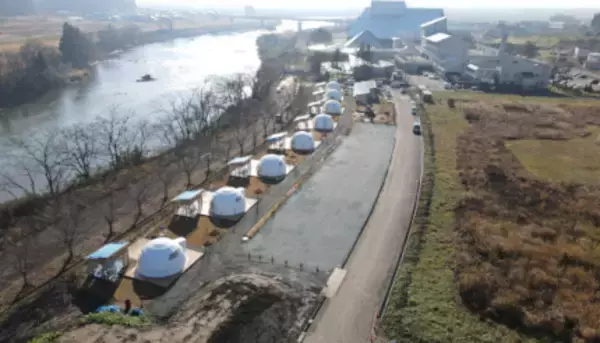 3密避けた非日常を体験、山形初のグランピング「yamagata glam」がオープン