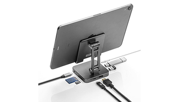 スマホ・タブレットをPC化！　スタンド兼用のType-Cドッキングハブ