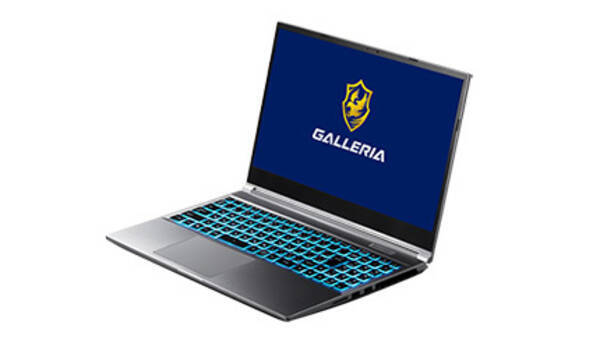GALLERIA、NVIDIA GeForce RTX 3060搭載15.6インチゲーミングノートPC
