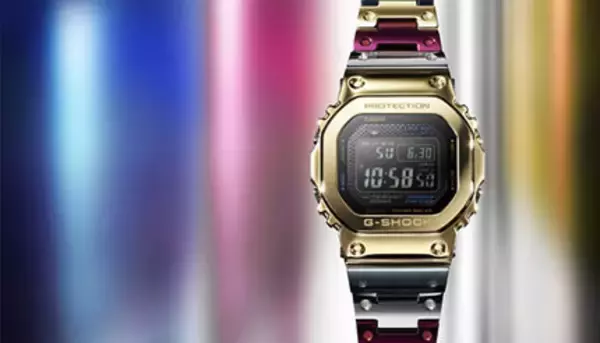 硬度倍増の新チタン合金を採用！　G-SHOCKから「GMW-B5000TR」