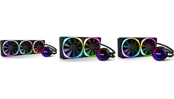 NZXTから簡易液冷CPUクーラー4製品、RGB LED搭載モデルと円形液晶ディスプレイ搭載モデル