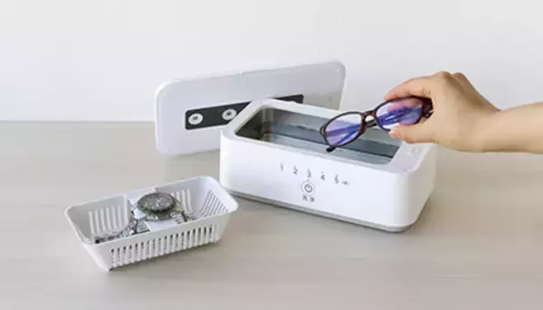 電響社、UV除菌と超音波を合わせた洗浄器　マスクもスマホもOK