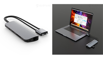 スリムボディで10ポート拡張！　GlotureからMacbook向けのUSB-Cハブ