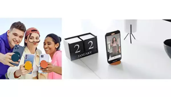 どんなシーンにもピッタリ！使い勝手抜群のマグネットを使った最先端のスマホスタンド、予約注文を受付開始