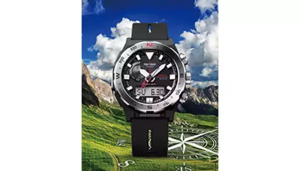 カシオPRO TREK、コンパスをフィーチャーした新ラインアップ