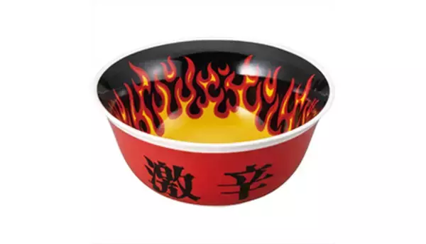ヴィレヴァンオンラインにメラメラと燃え滾る「激辛ラーメン鉢」が新登場！