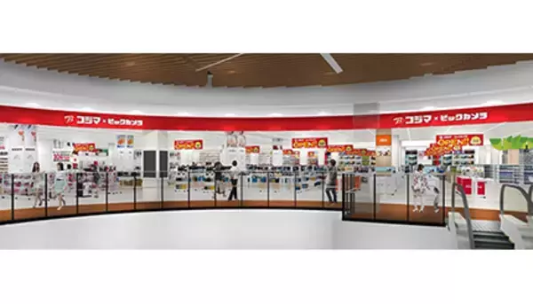 大型商業施設「イーアス春日井」の2階に「コジマ×ビックカメラ イーアス春日井店」オープン