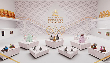 ディズニーファン必見！ 仮想の伊勢丹新宿店内でショッピングできる空間が登場