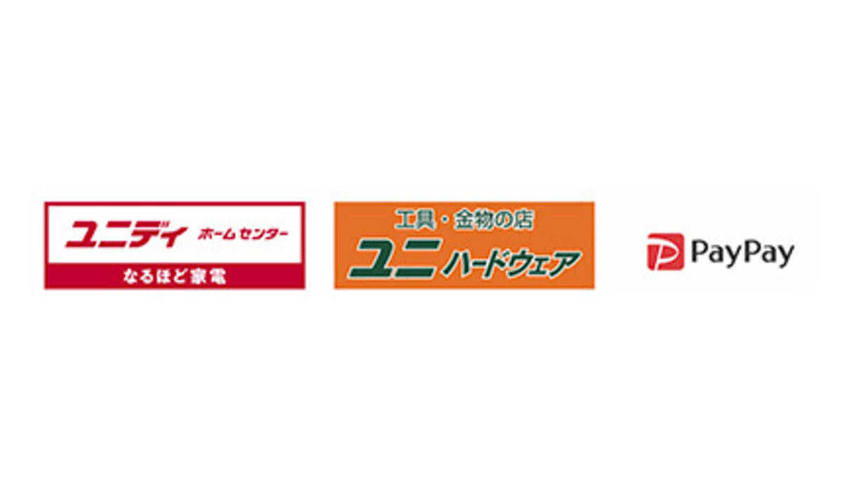 ユニディ ユニハードウェアで 還元 最大5000円相当戻る Paypay スキャン支払い が対象 21年10月28日 エキサイトニュース