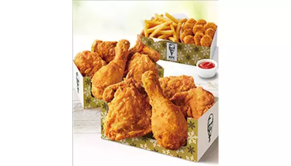 KFC、パーティーシーズンに大人数で食べられる「ウィンターパック」を発売