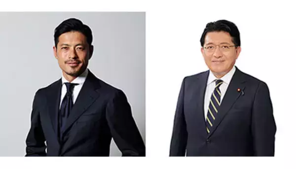 サッカー元日本代表「鈴木啓太」氏と初代デジタル大臣「平井卓也」氏がDXで基調講演