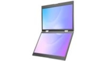 上下2画面で作業効率が劇的アップ！ アイ・オー・データ機器の14型デュアルモバイルディスプレー