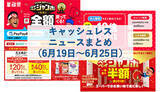 「【今週のキャッシュレスニュースまとめ】6月終了＆7月開始のスマホ決済キャンペーンは？　マイナポイント第2弾もまもなく」の画像1