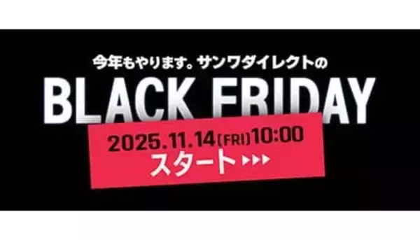 サンワサプライのブラックフライデーセール開催 10点入って5000円の限定福袋も登場