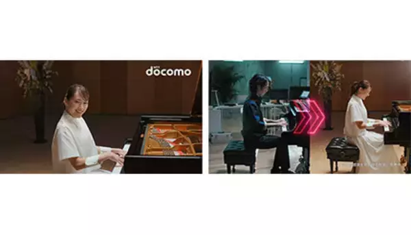 NTTドコモ、「あ、指が勝手に動く」　綾瀬はるかさんが流暢にピアノを奏でる新CM「人間拡張篇」