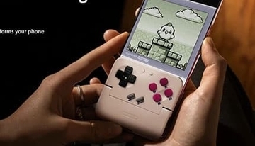 スマホがゲームボーイっぽくなる 縦画面のスマホゲームを快適に遊べるコントローラー「GameSir Pocket Taco」