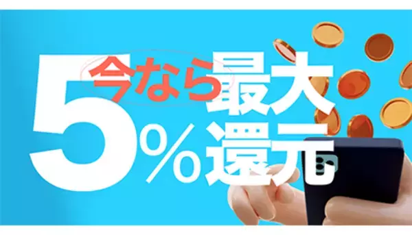2月20日まで！　期間限定 最大5％上乗せ還元キャンペーン、Visa・QUICPay対応のKyash