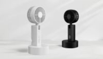 開始15分で1000万円到達 CIOのハンディファン クラファンが注目集める モバブにもなる便利仕様 多彩な機能備える
