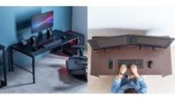 座椅子との相性抜群で配線スッキリな「ローデスク」、在宅ワークやゲーミングにも使いやすい！