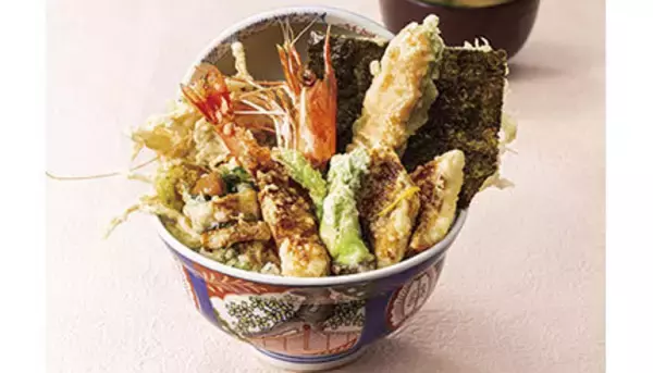「天丼はま田」で「春の贅沢天丼」期間限定販売
