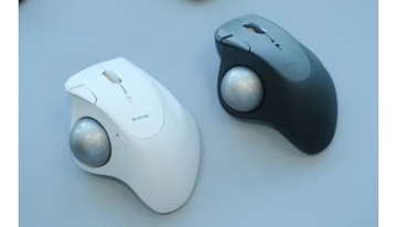 静音性と滑らかさを両立 トラックボールマウスの新機構「ボールローラー」搭載モデル エレコムから登場