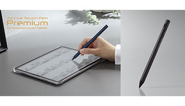 USB-C充電・タブレット装着対応　エレコムの1.5mmの極細ペン先アクティブタッチペン