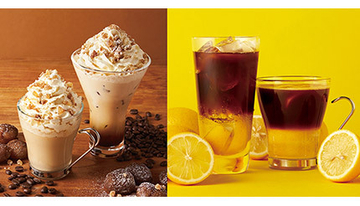 「イリー」で秋季限定「ドルチェプレッソ モンブラン」や「イリーエスプレッソリモーネ（ホット）」の新商品