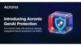「生成AIのシャドー利用をどう防ぐ？ AcronisがMSP向け「GenAI Protection」を提供」の画像1