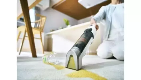 シャークニンジャ、カーペットやラグのシミを取れる「コードレスハンディ型クリーナー」