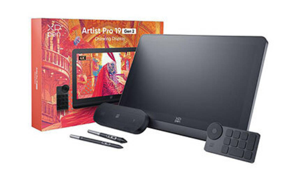 XPPen初の19インチ液晶ペンタブレット、「Artist Pro 19 （Gen2 