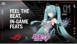 「PCまるまる初音ミク仕様に マザーボードからPCケース、ゲーミングモニターまでASUS ROGの初音ミクコラボコレクション」の画像1