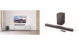 「ドルビーアトモス対応、ワイヤレスサブウーファー付き3.1chサウンドバーシステム「JBL CINEMA SB580」」の画像1
