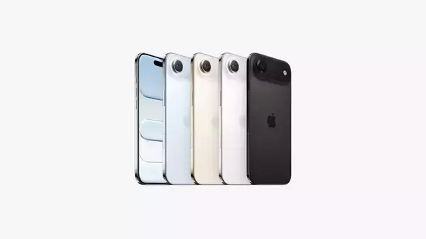 iPhone Airが10カ月ぶりにTOP10入り、26年7月に売れたスマートフォンTOP10