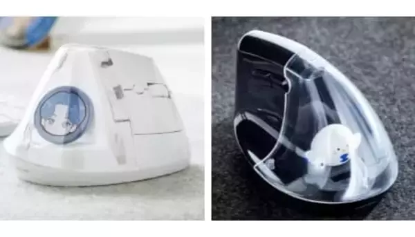 フィギュアもアクスタも グッズが飾れるマウス 3分の充電で約2カ月使えるなど機能性も充実