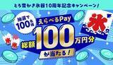 「総額100万円分が当たる！ 「とろ雪かき氷器」の10周年記念キャンペーン」の画像1