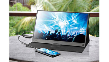 ドンキから約2万円の激安モバイルモニター！　大画面＆軽量で5時間の連続使用が可能