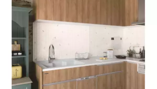 タカラスタンダード、業界初のキャラクターを用いたホーローキッチンパネルとホーロー内装材