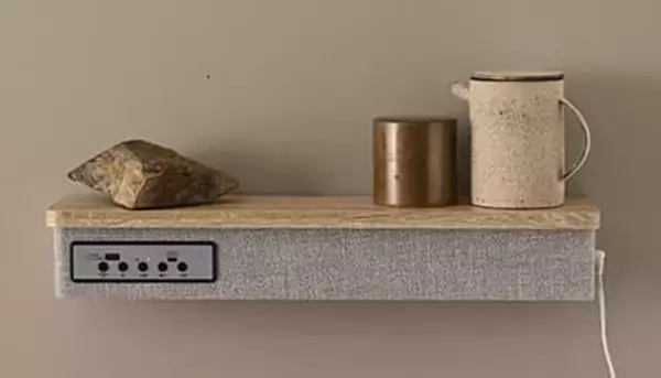 工具いらずで設置完了！ 音楽・充電・ライト一体化の「スピーカー付きウォールシェルフ」をMakuakeで先行販売