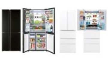 アクアが大型冷蔵庫2シリーズを発売　デザイン性と機能性に加えて新たにスマホ連携のIoT化で利便性も向上！