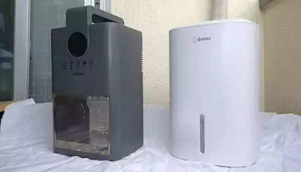 外出・就寝中にONにする“だけ”──下駄箱にも入るコンパクト除湿機の実力はいかに？