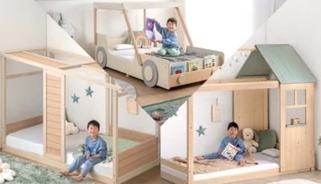 毎日が秘密基地！ 子どもの想像力をくすぐる「HIDE-Aベッド」