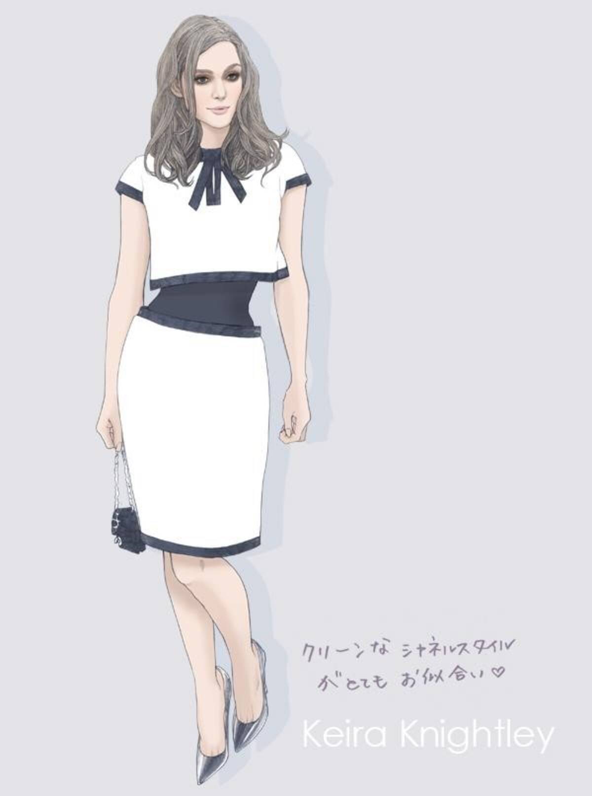 ウエストが超美しい キーラ ナイトレイのくびれ強調ドレスにドキッ 15年2月16日 エキサイトニュース