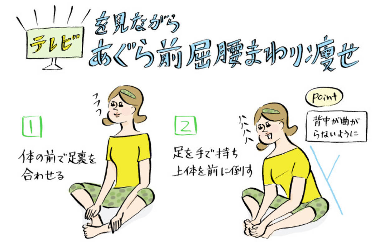 部分痩せ テレビを見ながら腰まわり痩エクササイズ 15年8月18日 エキサイトニュース