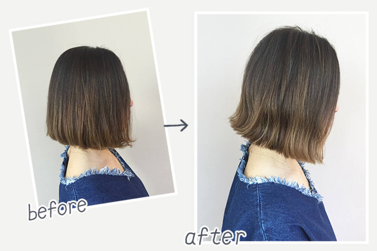 ひと手間で脱 おかっぱ 最旬ヘア ブラントカット の簡単スタイリング術 16年3月18日 エキサイトニュース