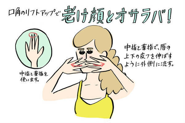 原因は口元にあり 老け顔にオサラバする簡単リンパマッサージ 17年10月16日 エキサイトニュース