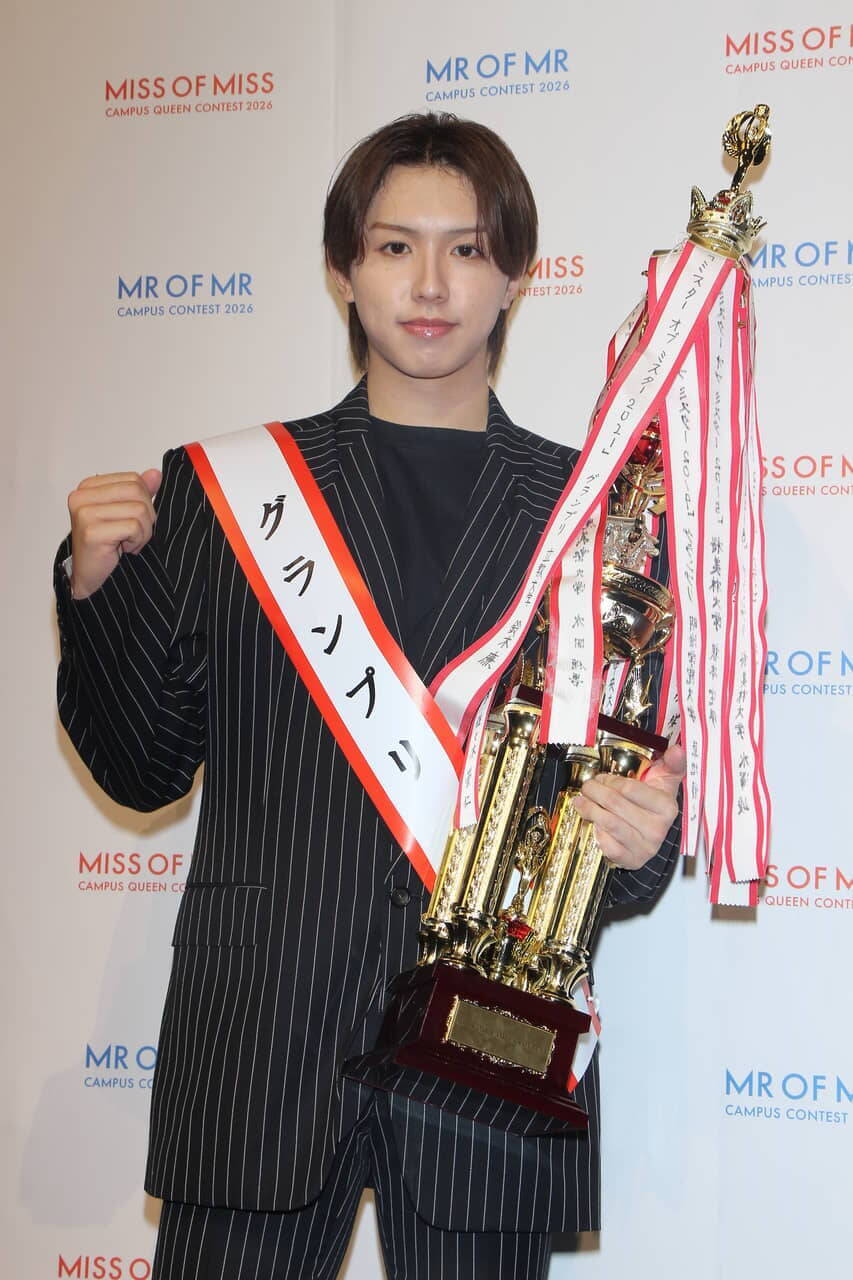 関学と青学にこんな美男美女が！全国から集まったミス・ミスターキャンパスの⽇本⼀決定！