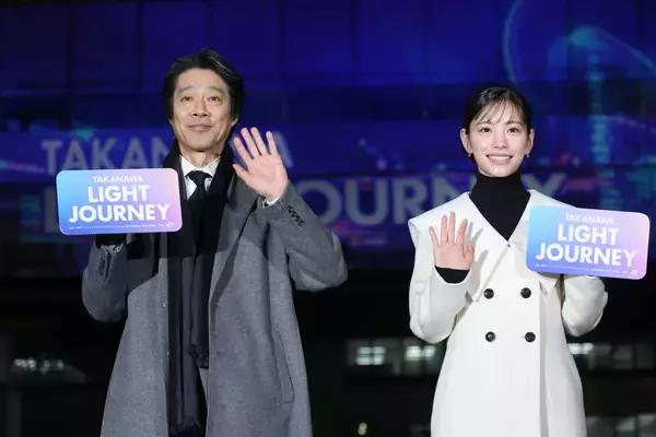 「「常に新しいことにチャレンジしている」高輪ゲートシティを當真あみ＆堤真一がPR」の画像