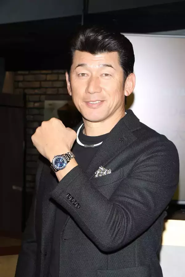 三浦大輔、日本代表に熱烈エール！ブライトリング「侍ジャパンモデル」お披露目会に登場