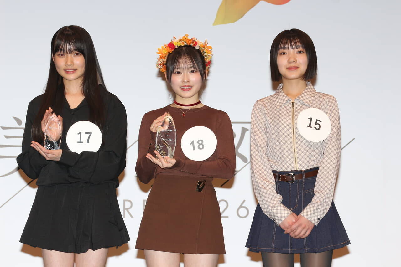 榎本彩乃「この気持ちを母に一番に伝えたいです」美少女図鑑AWARD 2026グランプリに福島出身の14歳